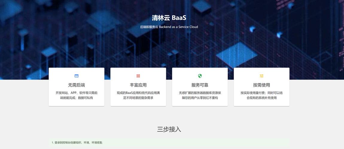 清林云baas康文昌:api后端即服務將成為數字化基建